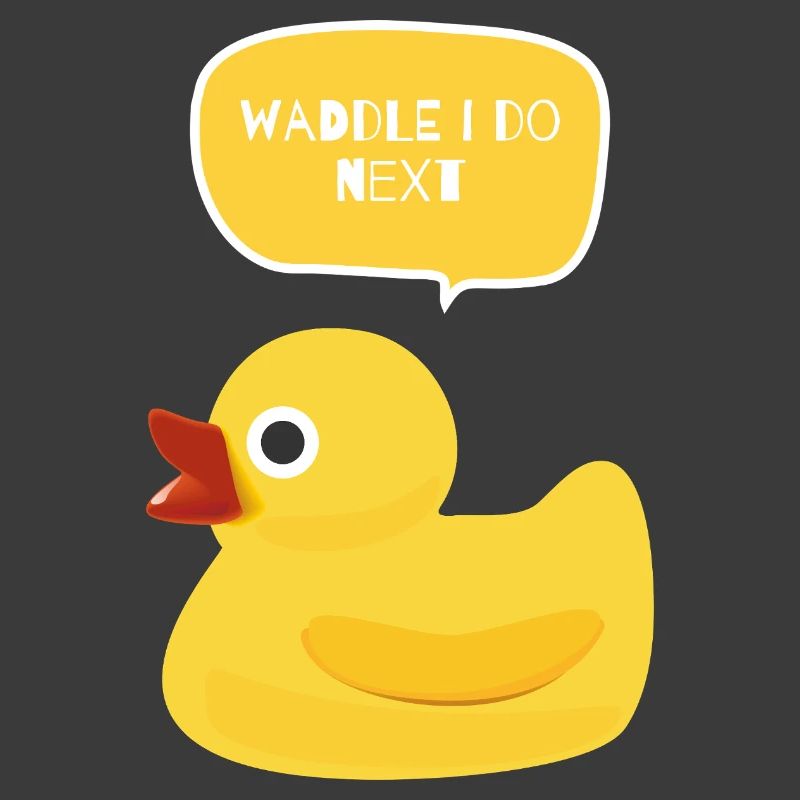 Waddle I Do Next Duck Design