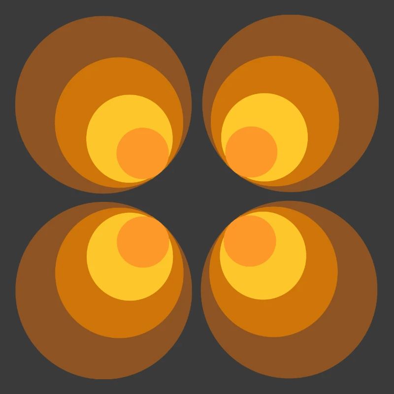 70s Flower Pattern Retro