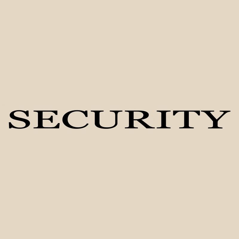 security Sicherheitsdienst