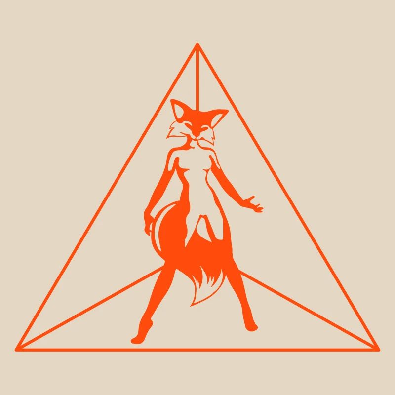 sexy fox in triangle