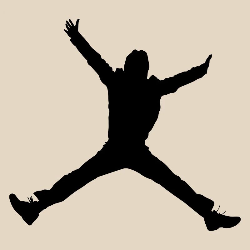 Singer and Dancer Silhouette vector design