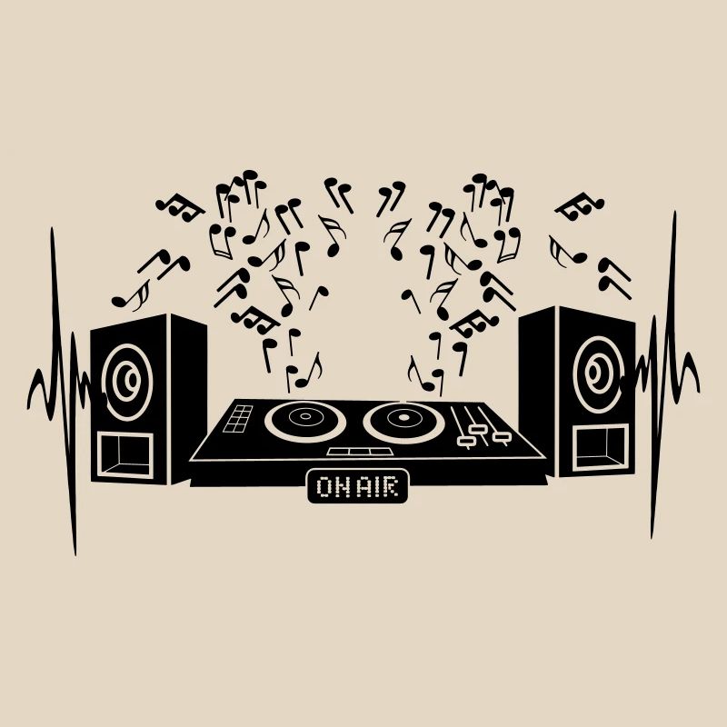 Discotheque turntable