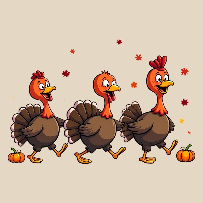 Bébé dinde de Thanksgiving