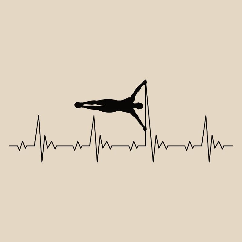 Calisthenics Human Flag Heartbeat Frequenz Puls