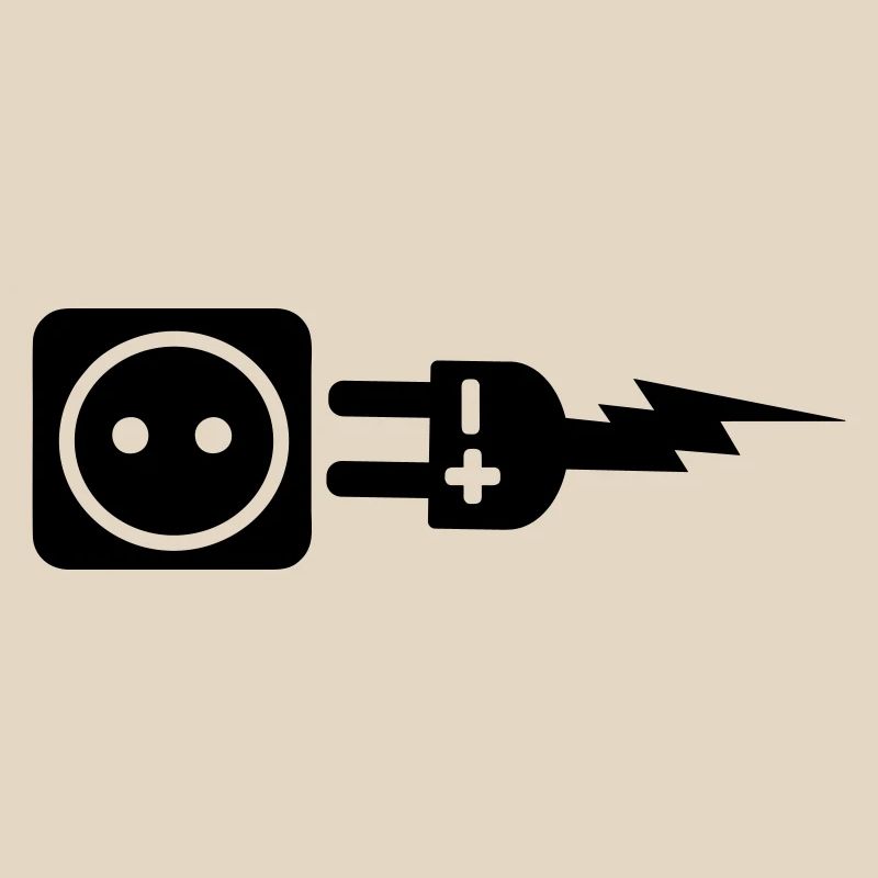 Stecker plus und minus