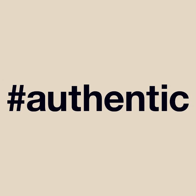 AUTHENTIC authentisch echt