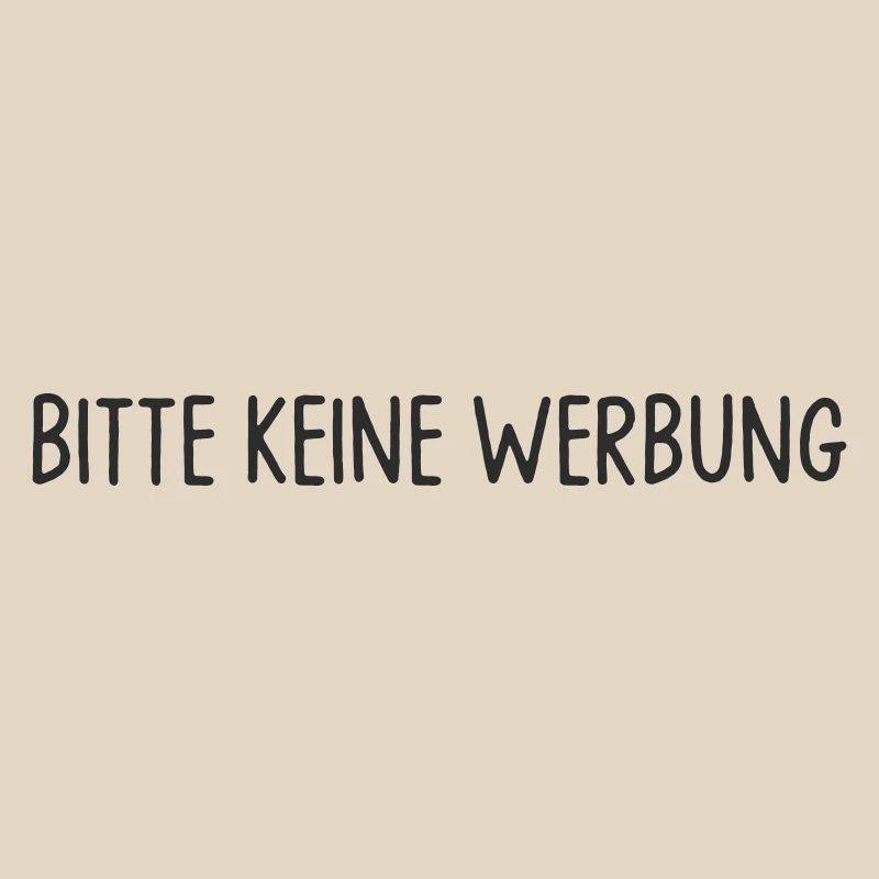 Bitte keine Werbung