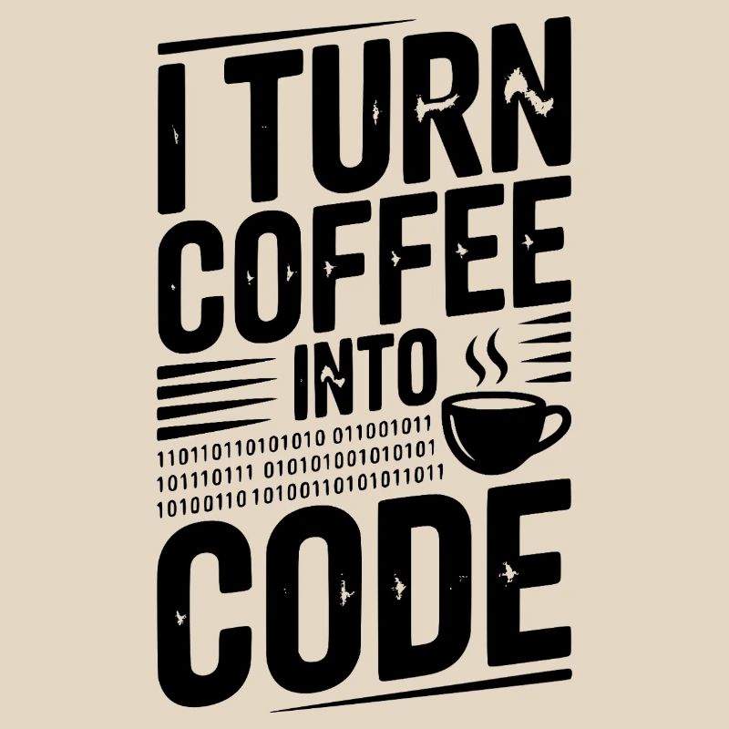 Je transforme le café en code