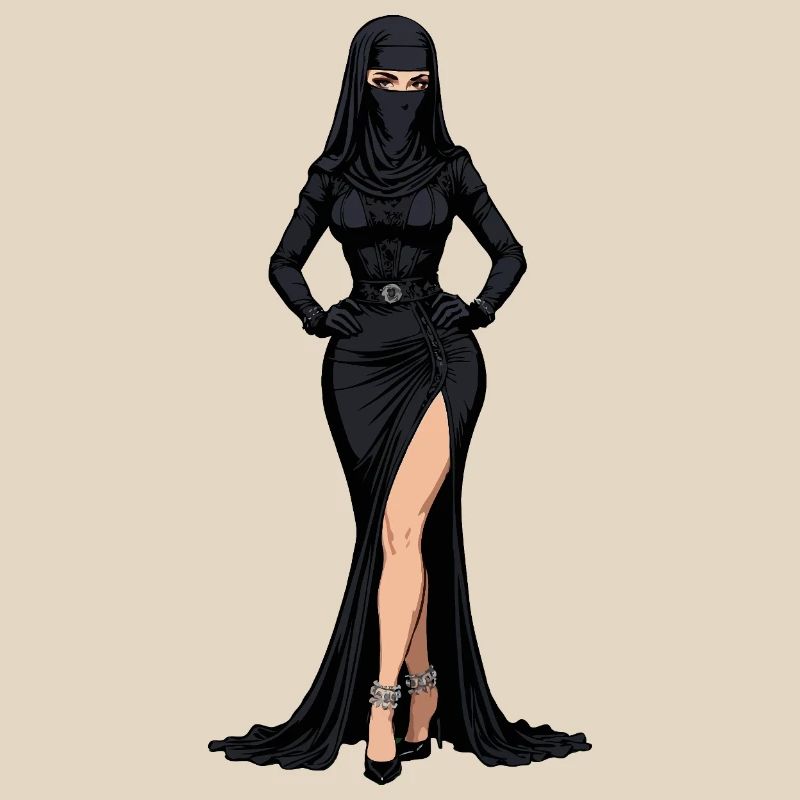 Black Ninja Elegance