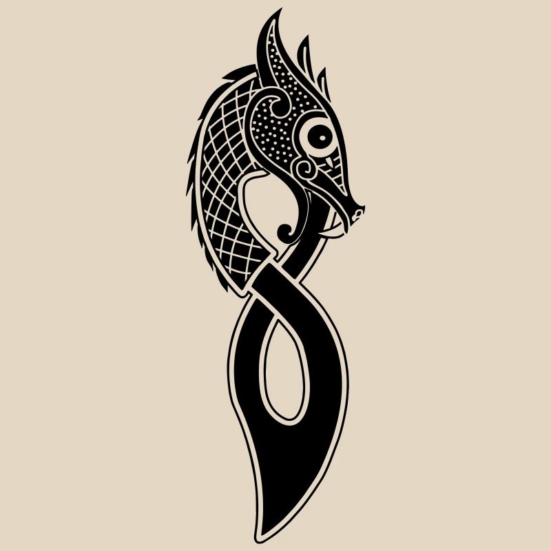 Jormungund die monströse Seeschlange oder der Drache