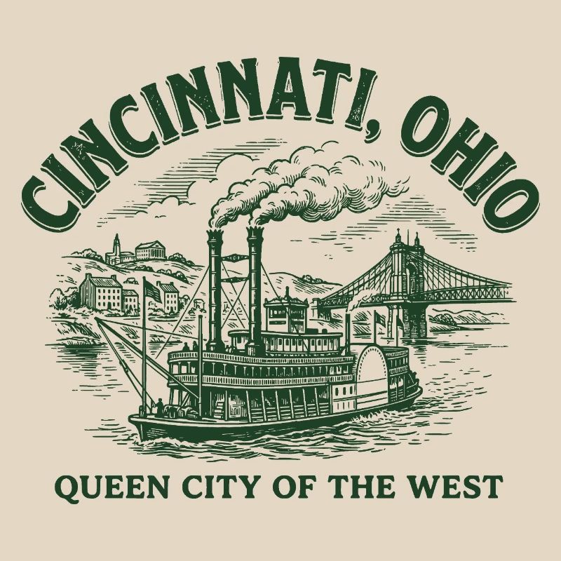 Cincinnati Dampfschiff Erbe