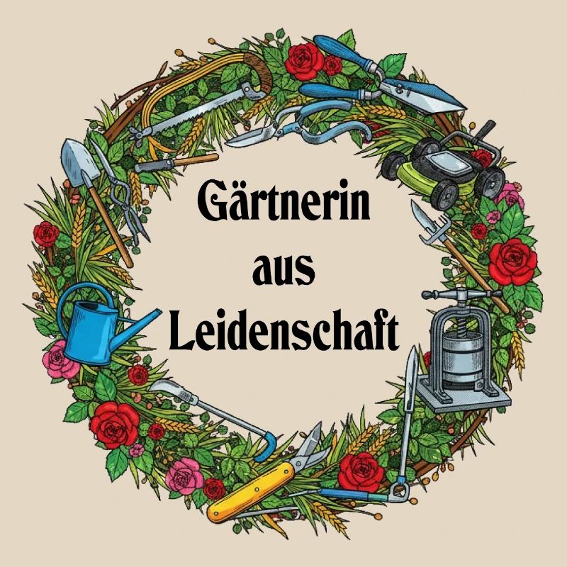 Garden Tool Wreath Pattern