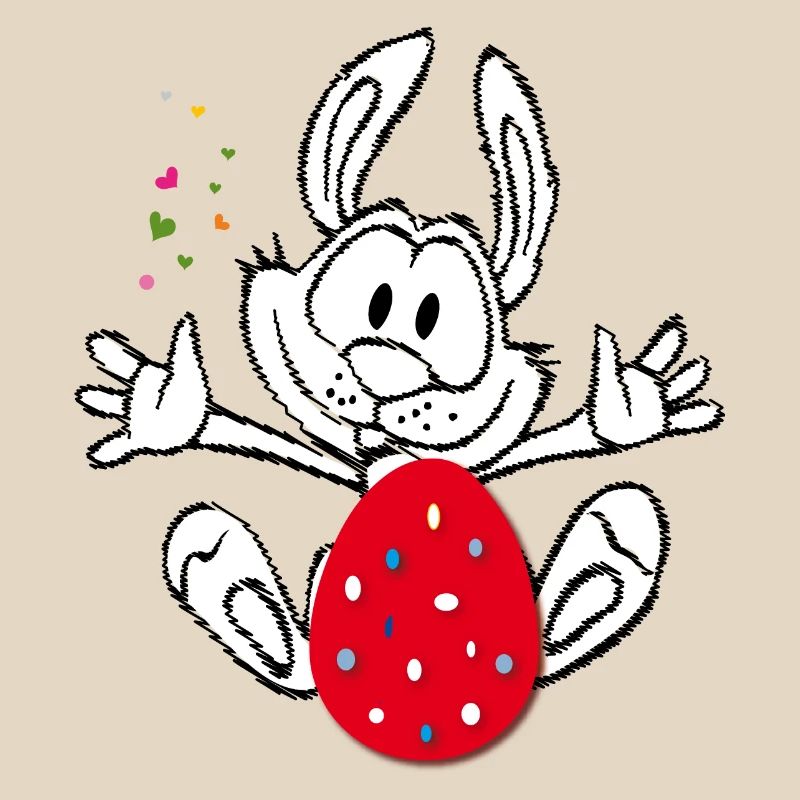Easter Bunny with Easter Egg