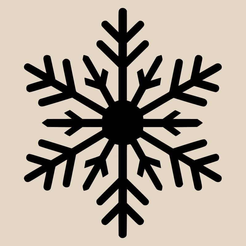 Flocon de neige, cristal de glace, couleur variable