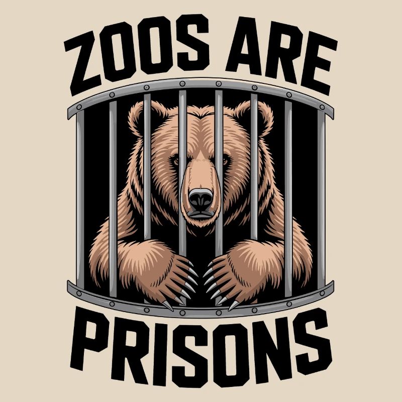 Bär hinter Gittern Motiv