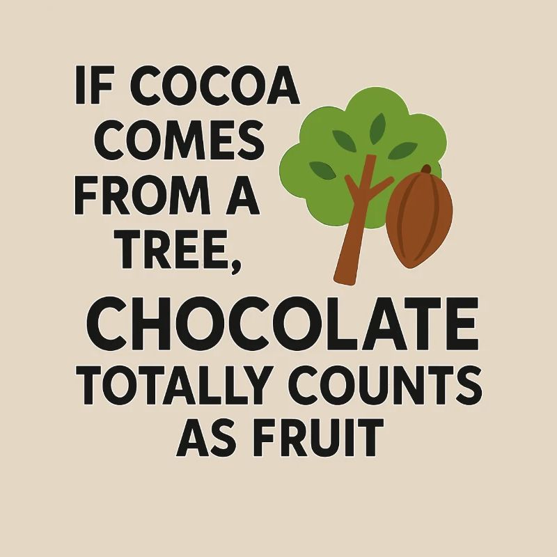Le chocolat compte comme un fruit – drôle de dicton du cacao