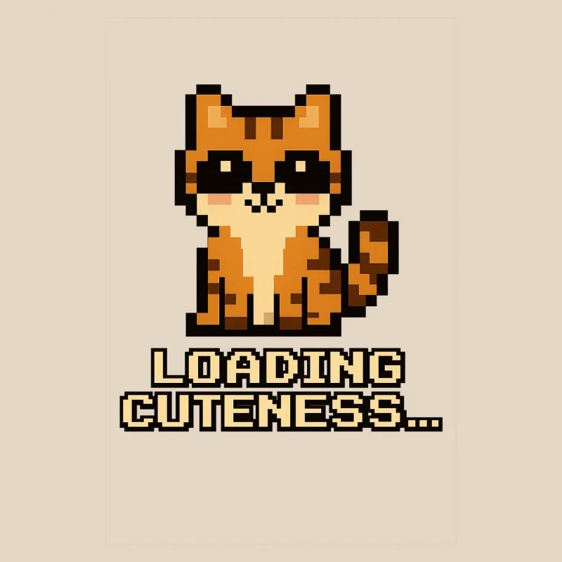 Loading Cuteness Pixel Cat