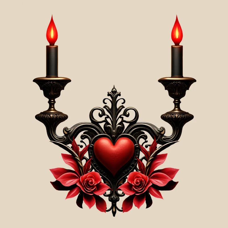 Romance gothique : Passion cachée.