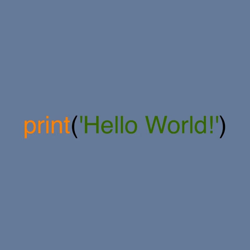 Hello World Python