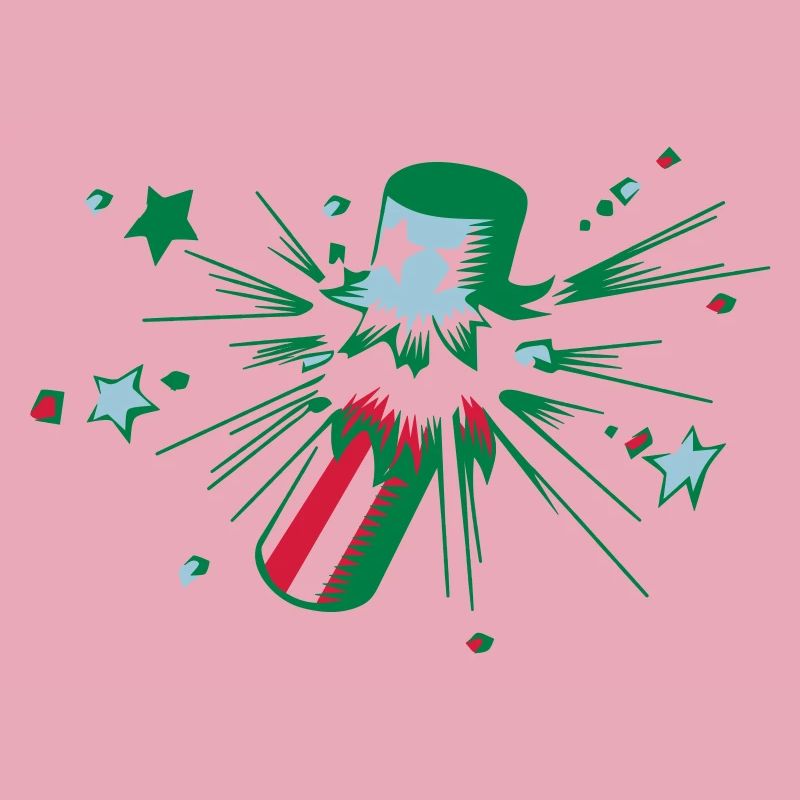 Explosion blast idea fireworks party