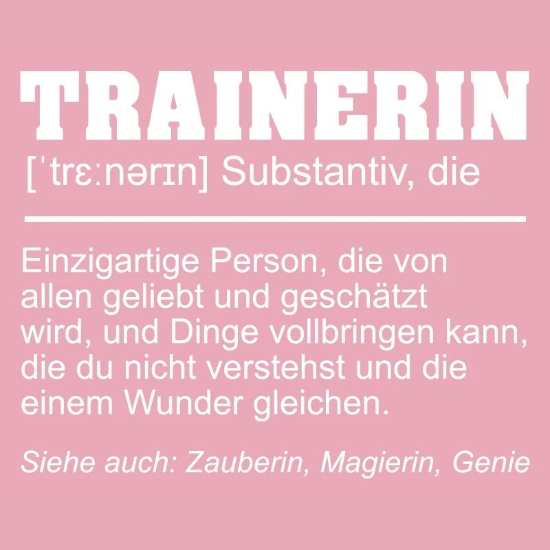 Trainerin Definition