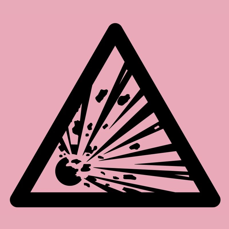 Symbole de danger - Explosifs