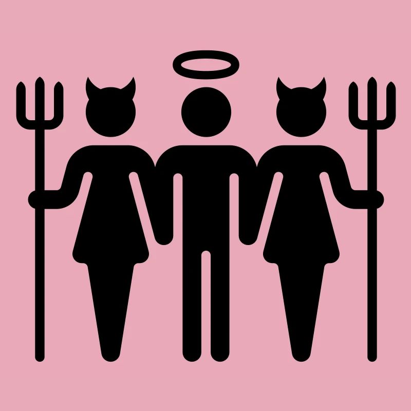 Teufel-Engel-Teufel / Devil-Cherub-Devil (M)