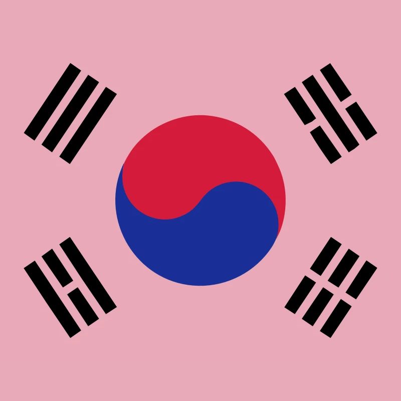 Drapeau de la Corée