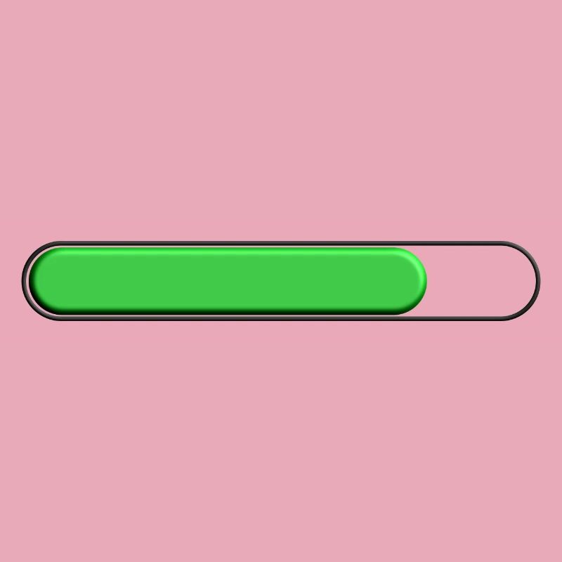 Average gauge Green (three quarters)