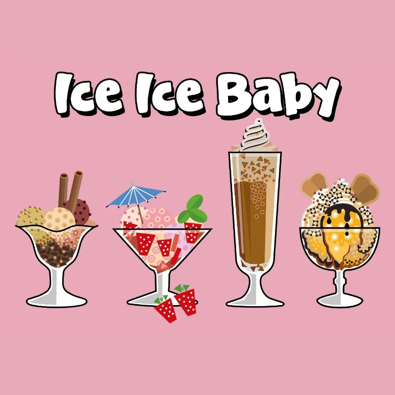 Coupe glacée, dessert glace