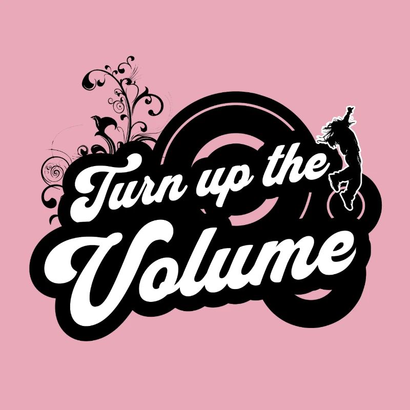 Monter le Volume — Script rétro noir