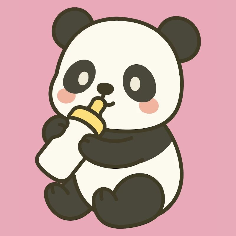 Panda-Schnuffelzeit