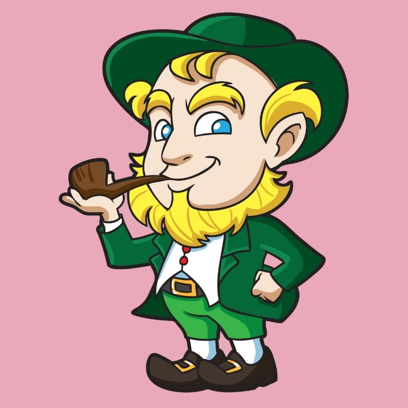 Leprechaun Pipe Charm