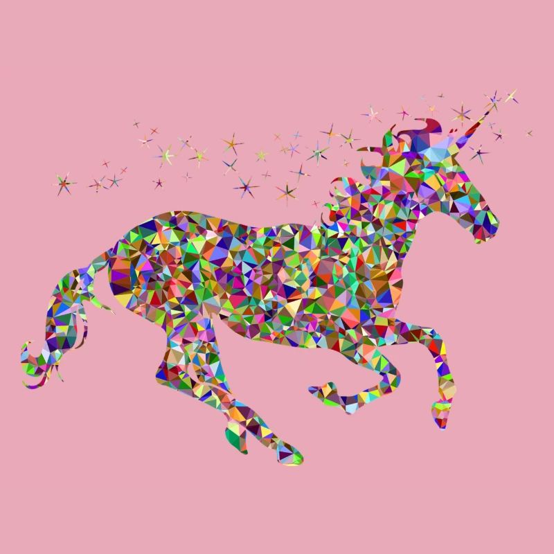 Regenbogen Einhorn Sparkles