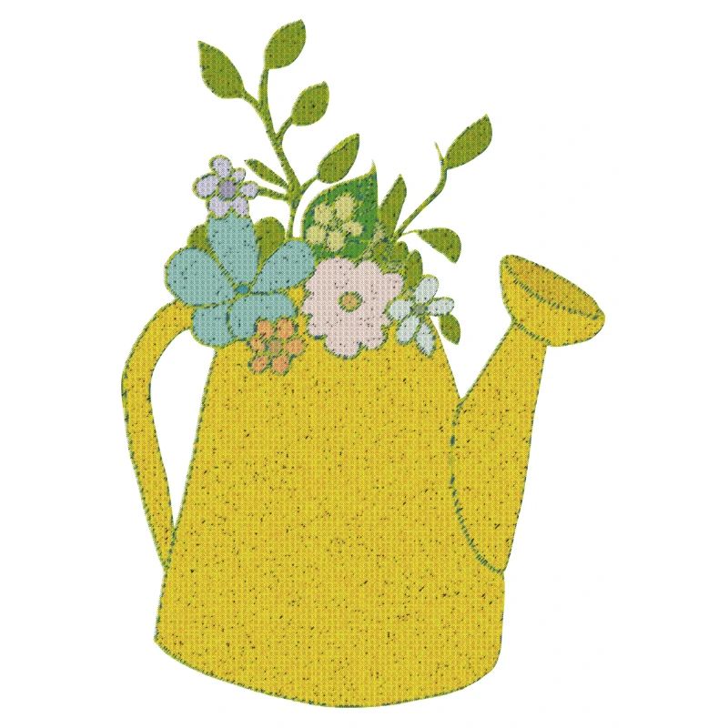 Watering can fabric