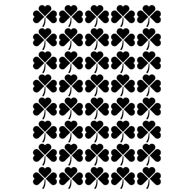 Irisches Kleeblattmuster