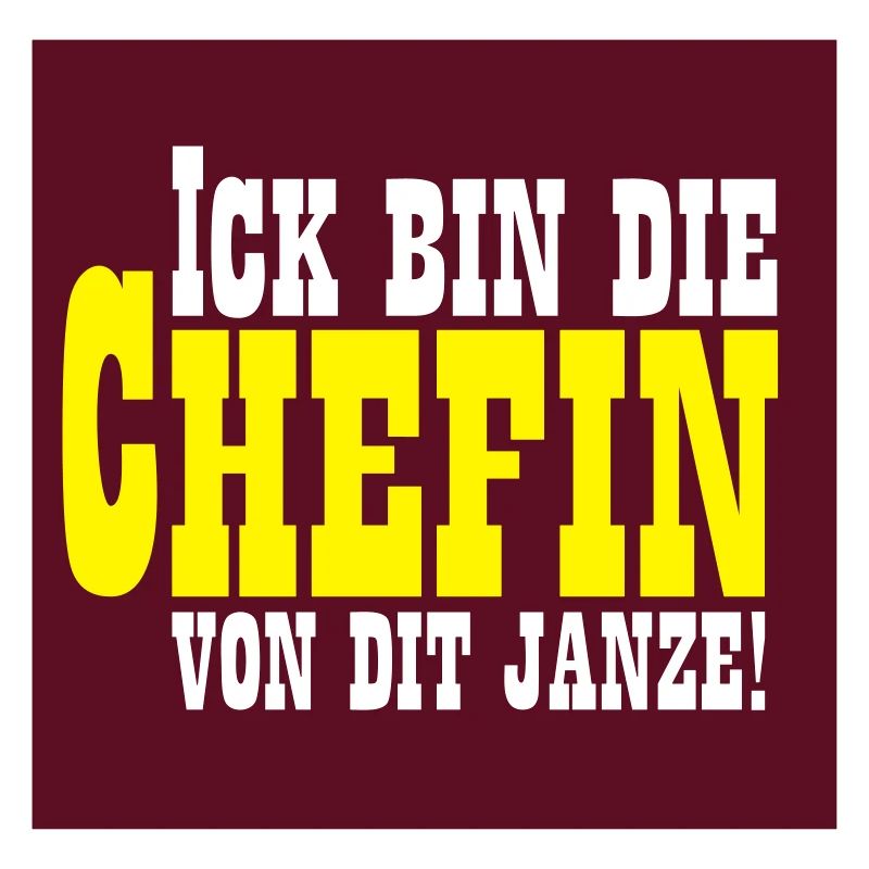 Ich bin die Chefin von Dir Janzel