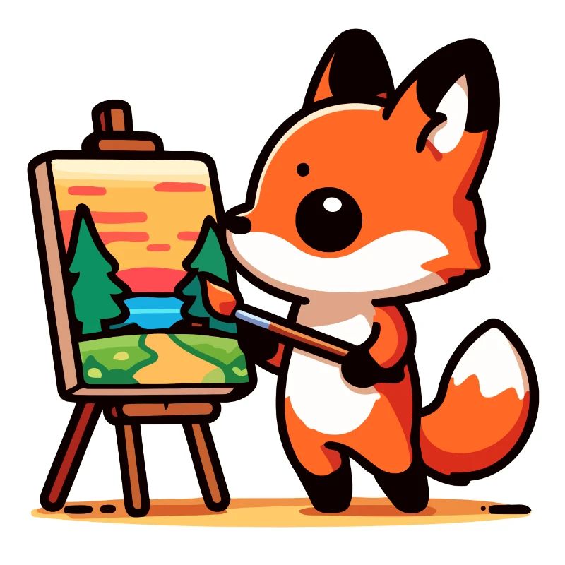 Fox Palette: The Forest Painter
