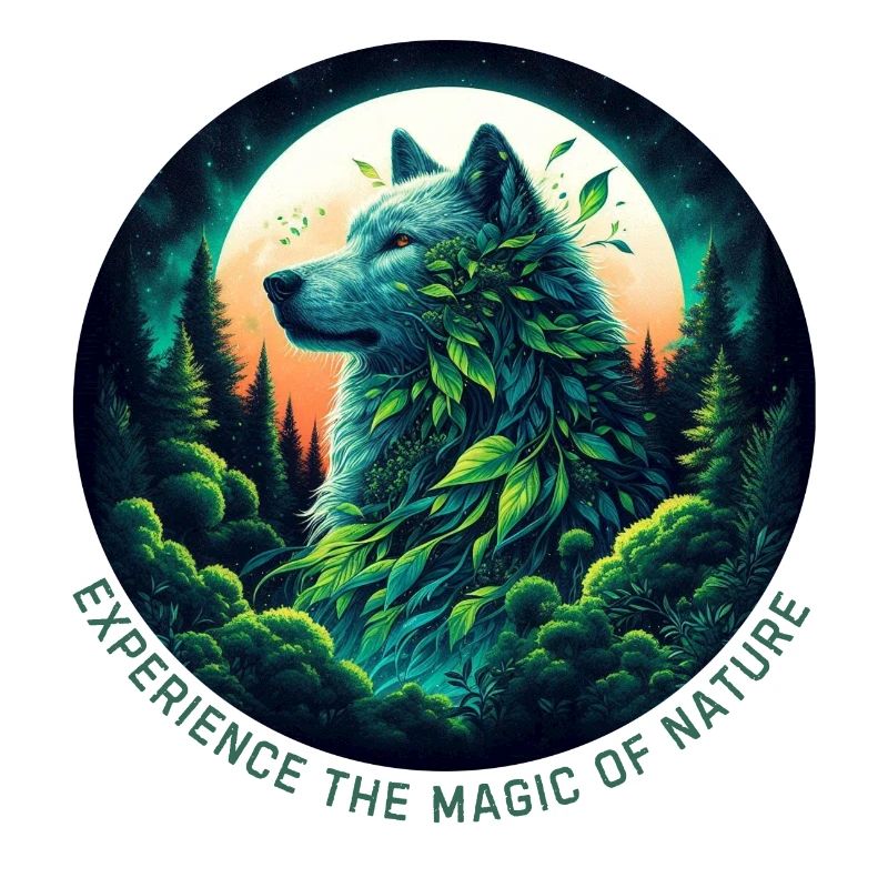 Wolf im Wald