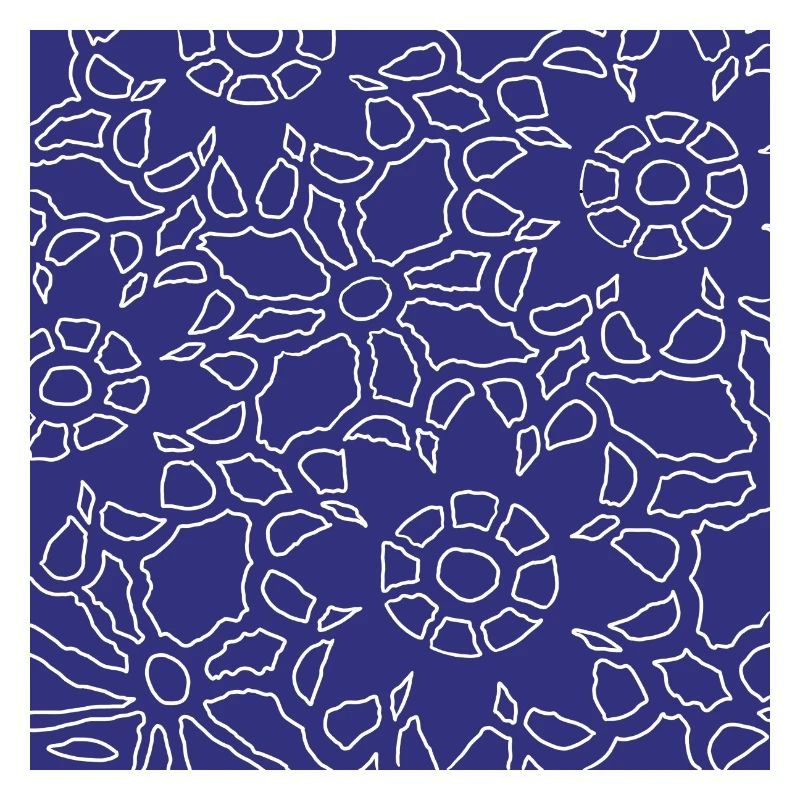 Linear Christmas geometric pattern