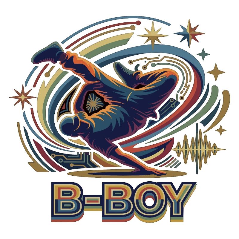 Breakdance B-Boy Hip Hop Streetdance