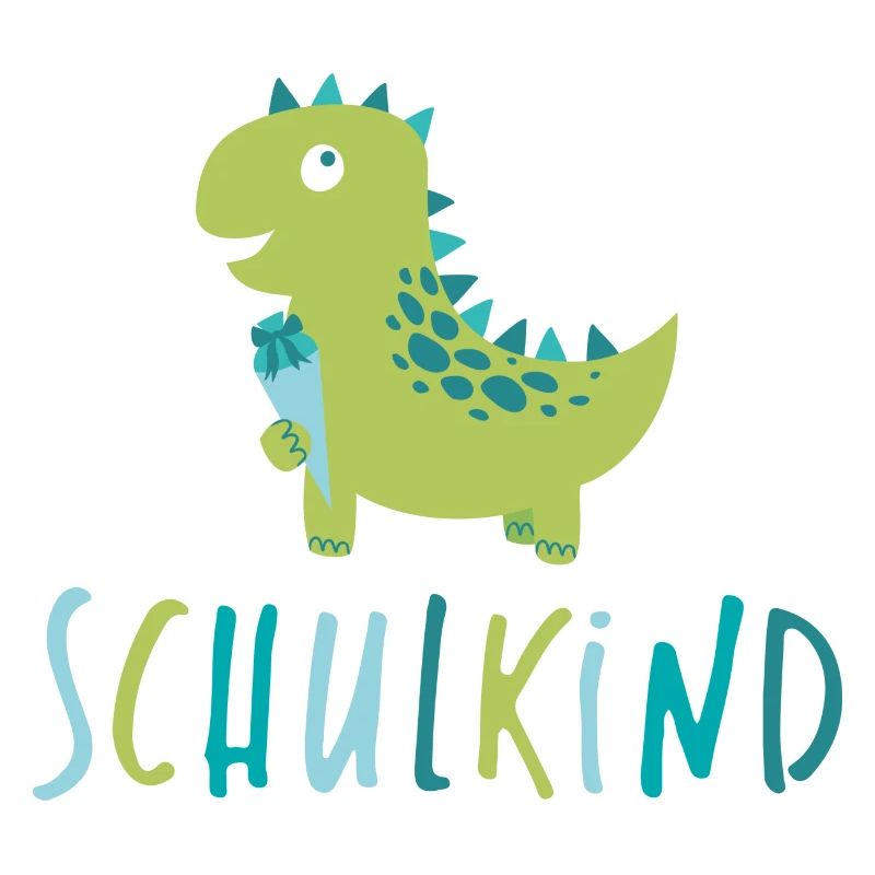 Schulkind - Dino