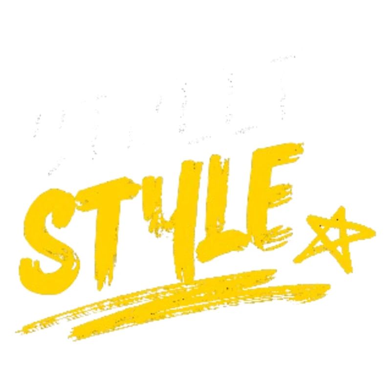 Conception typographique vibrante de style urbain