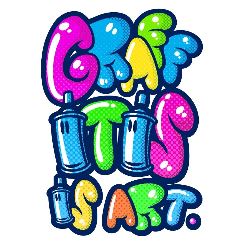 graffitis is art multicolors