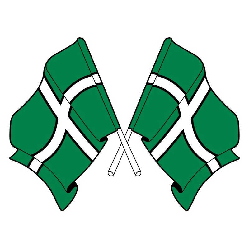 Devon Crossed Flags