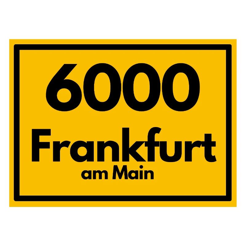OLD POSTCODE POSTCODE RETRO 6000 FRANKFURT AM MAIN