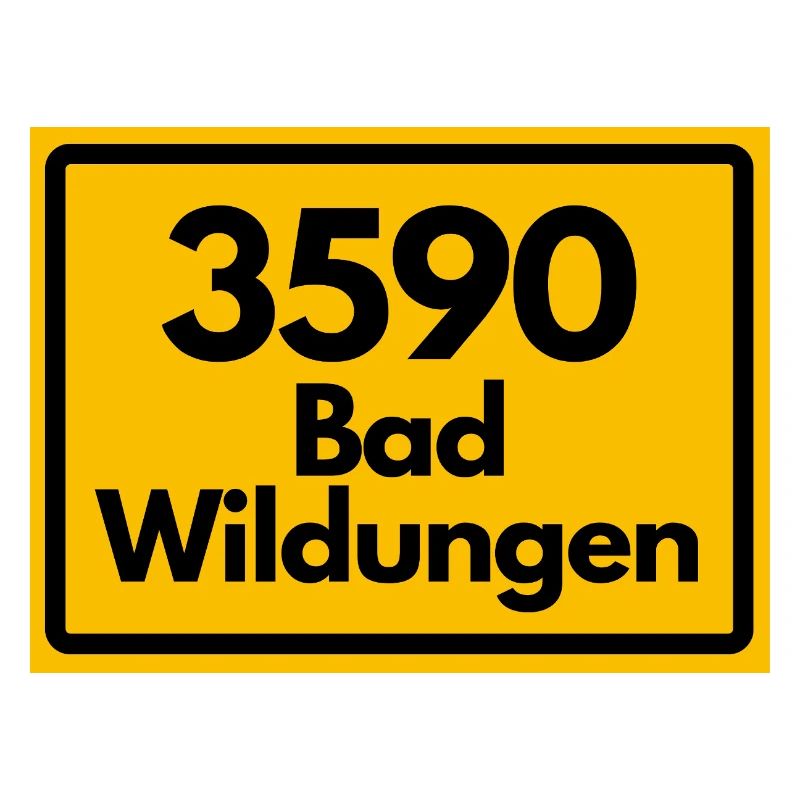 ANCIEN CODE POSTAL RETRO 3590 BAD WILDUNGEN