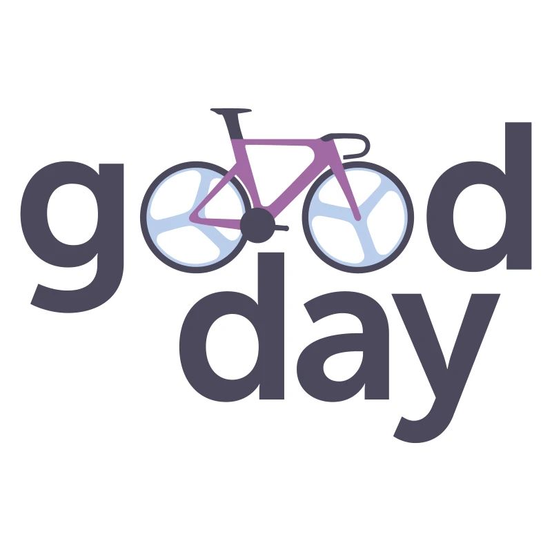 Logo typographique de la bicyclette Good Day