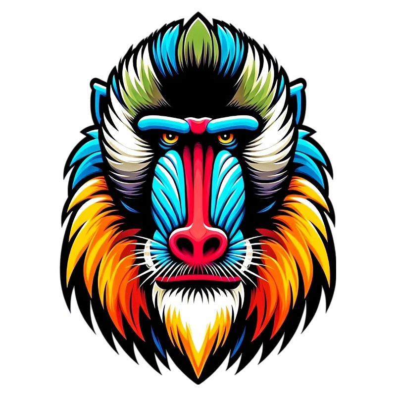 Mandrill-Affe