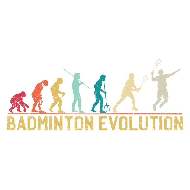 Badminton Evolution Zeitleiste Design
